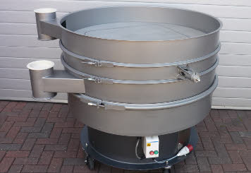 Vibromaster Siebstation zur Klassierung von Produkten